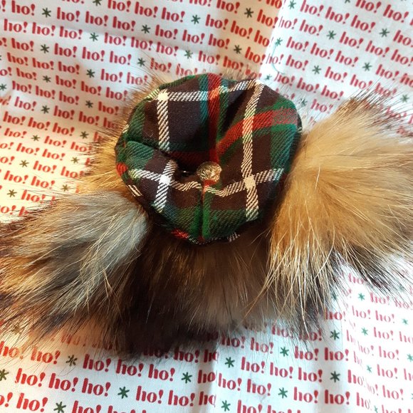 Tartan Teddy Bear Christmas Ornament - Newfoundland Tartan - Coyote - Picture 5 of 6
